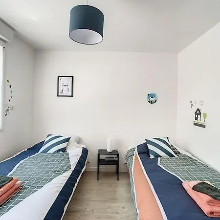 Apartamento Grande Maison Cosy Terrasse Parking Gare 8 Pers Amiens